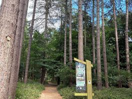Walk to visitors centre