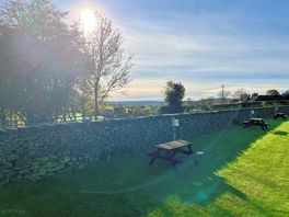 View over the road towards the hills