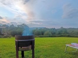 Fire pits provided, logs £5 per bag and a firefighter included!