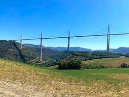 A view of the viaduct
