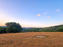 Ausblick vom zelt aus