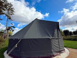 Quirky Carp bell tent