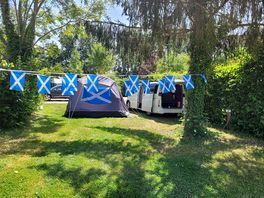 Back of campervan