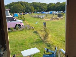 The view from motorhome door