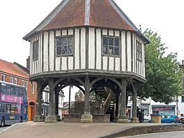 The town