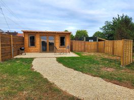 Outside area of microcabin
