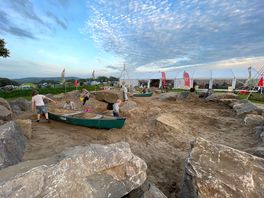 Fantastic sand pit for the kids