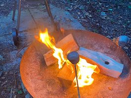 Fire pit. free with pitch
