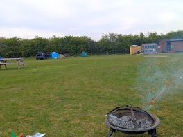 Good sized pitch areas
