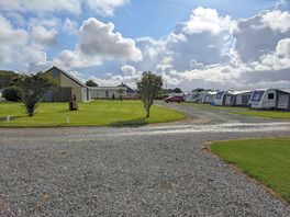 View from the caravan