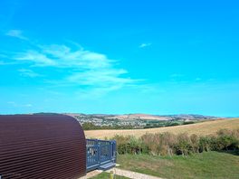 View from our pod decking