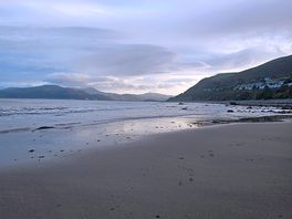 The beach