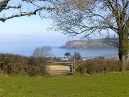 Views of stunning Newport Bay from the site