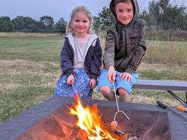 Firepit by the bell tent