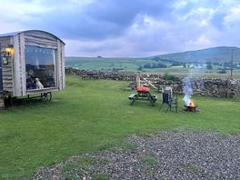 Getting the fire pit going