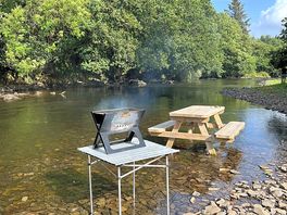 Dinner in the river