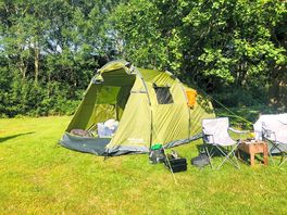 First tent in over 10 years