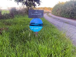 Beautiful, rural campsite with scenic views towards the coast