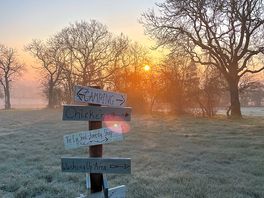 Frosty sunrise