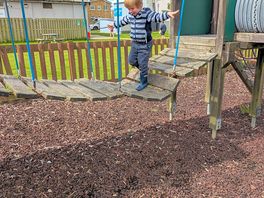 Loving the play park