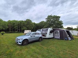 Our happy set up!