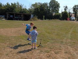 Plenty of open space for children - national geographic rockets