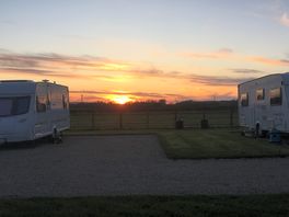 The hideout sunset