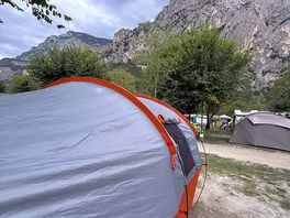 Our place for the tent