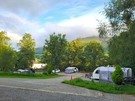 View from our campervan.