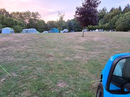 The view from my pitch.