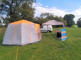 All set up and time to relax