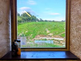 View from the showers