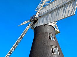 North leverton windmill just over the road from the site