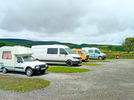 The hardstanding pitches