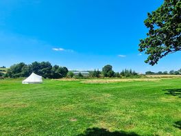 Spacious, flat field with grwat amenities