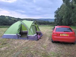Lovely hill side view