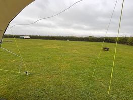 Neighbours have gone, whole field to ourselves again… nearly!