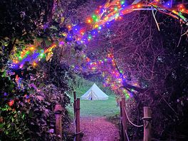 Lights at night
