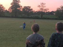 Sunset at umberslade