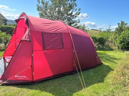 Our tent great tent it is too