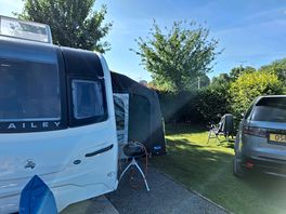 Our cosy pitches with a garden