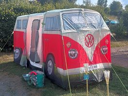Plenty of room for tent