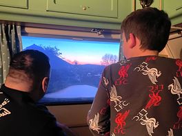Lovely view from caravan