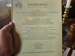 Fancy menu