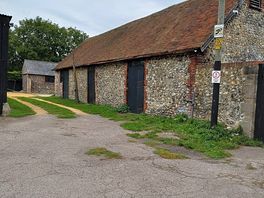 Outside shower and toilets