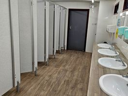 Toilet block. there were 2, we only used this one