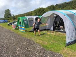 Tent all set up