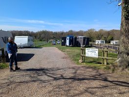 Site entrance and view