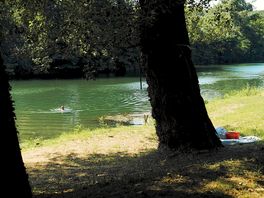 Rivière vue des emplacements