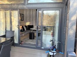 View from the front and so much living space